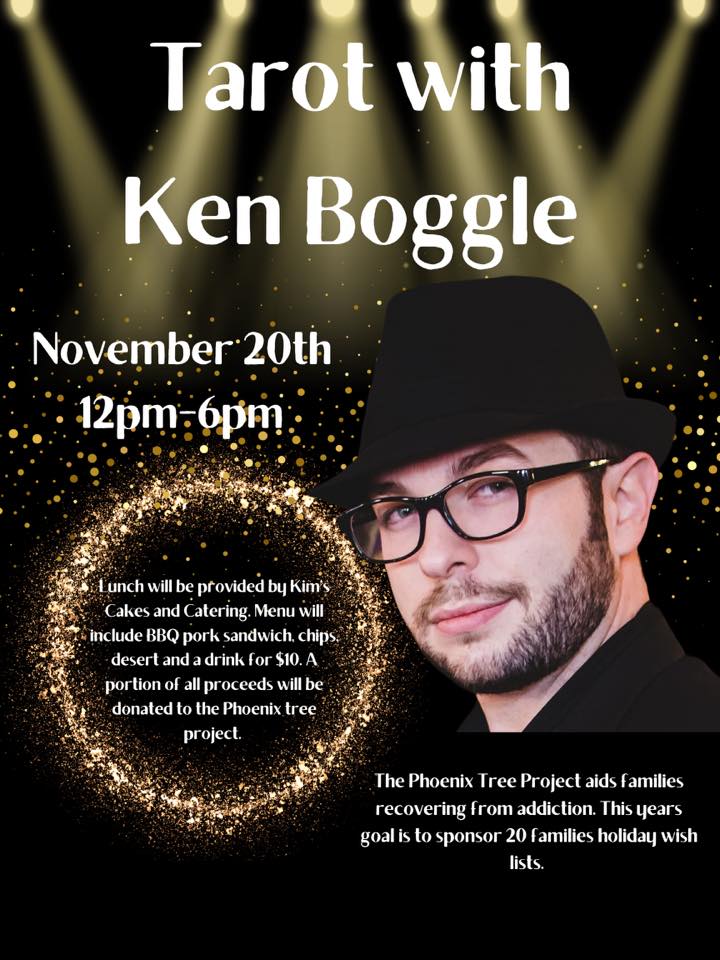 Charity Tarot with Ken Boggle!