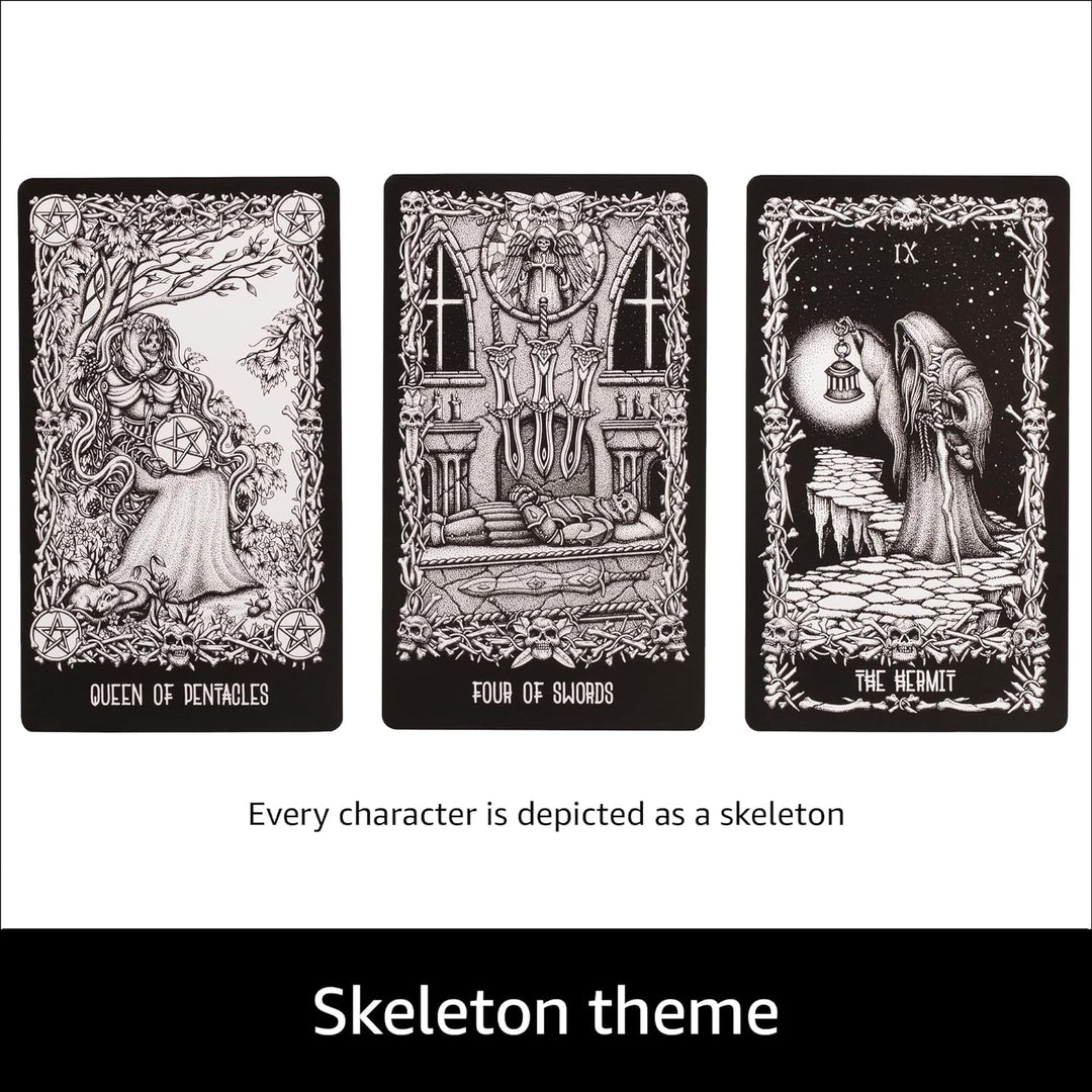 Darkside Skeleton Tarot Cards Deck, Standard Edition